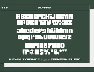 Hisyam font