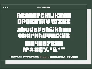 Hisyam font