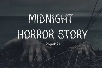 Reondela - The Horror Movie Font