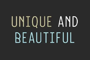 BERNAT - Unique Display Font