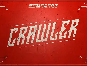 Crawler font