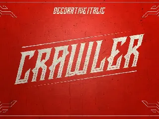 Crawler font