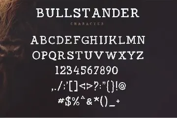 Bullstander 6 Font Set Signature Monoline