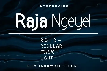 Raja Ngeyel Font