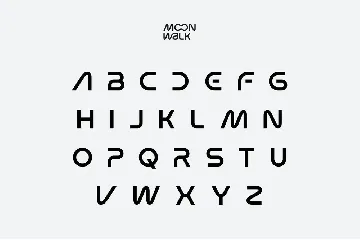 Moon Walk | Futuristic Modern Fonts