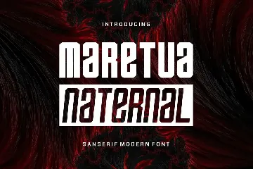 Maretua Naternal Font