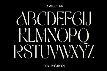 Beauty Garden font