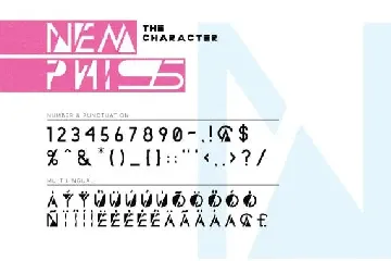 Nemphis font