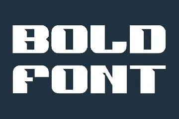 Bold Sports font