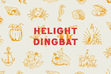 Helight - Crafted Font