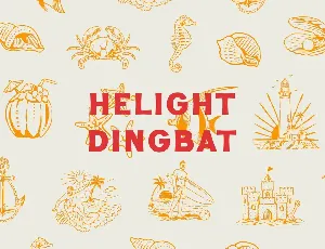 Helight - Crafted Font