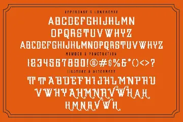 Wazintte - Victorian Style Font