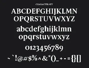 Frasha Modern Serif font