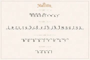 Mailton Typeface font