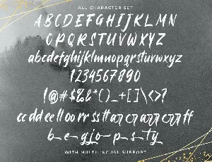 Ayus - Handbrush Script Font