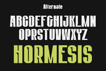 Hormesis - Condensed Font