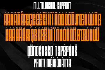 Maesies - Condensed Font