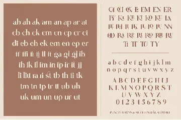 Glitten - Ligature Serif Font