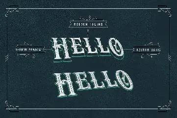 REBORN Typeface font