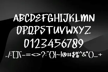 Ghoffiti font