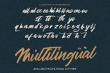 Haredang - Bold Script Font