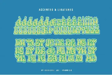 Mind walkers - Psychedelic font