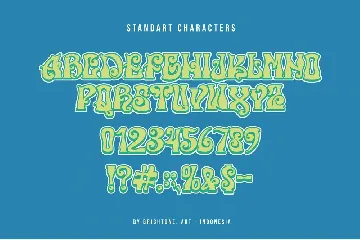 Mind walkers - Psychedelic font