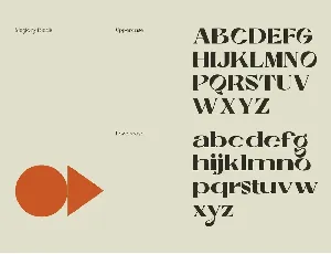 Maglony Typeface font