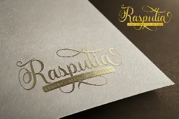 Rasputia - Beautiful Calligraphy Font