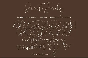 Rineta Fareky font