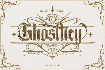 Ghosthey Typeface font