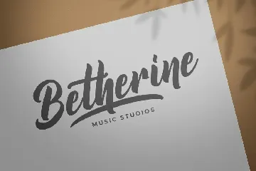 Bethany Kibang - Bold Script Font