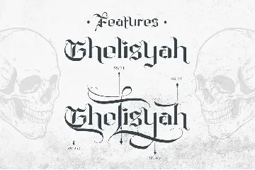 Ghelisyah Typeface font