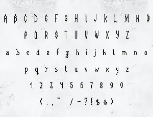 Bereza | nature font