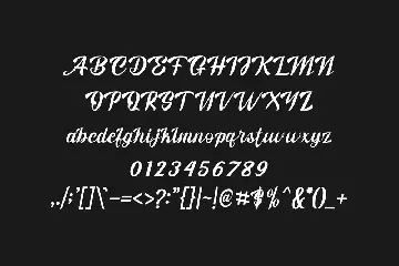 The Malabis font