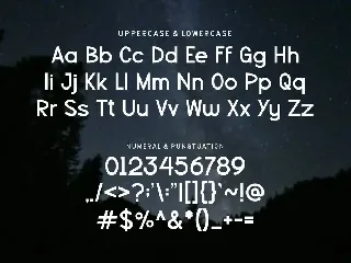 Bosking font