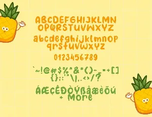 Pineapple Days font