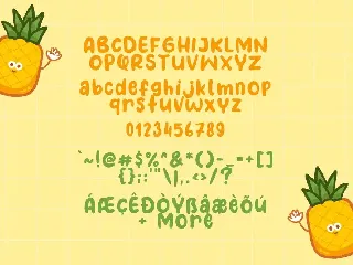 Pineapple Days font