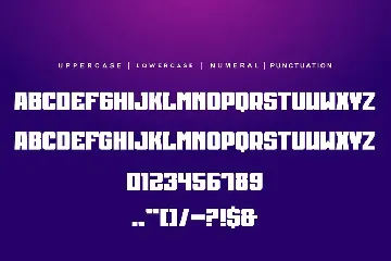 Gunius Rejakor font