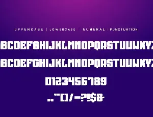 Gunius Rejakor font