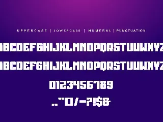 Gunius Rejakor font