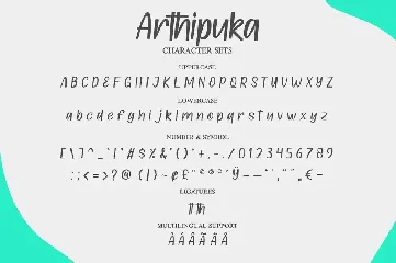 Arthipuka - Casual & Fun Typeface font