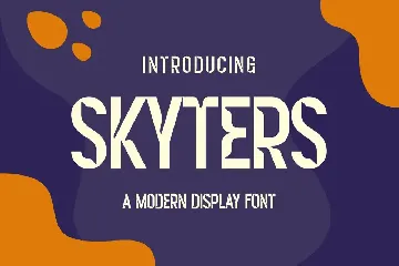 Skyters font