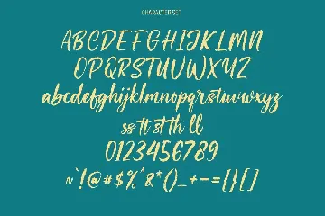 Jellofries Brush Script Font