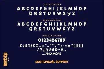 Broqi font