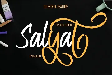 Salyat Brush Script Font