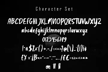 Tronthon Brush Font