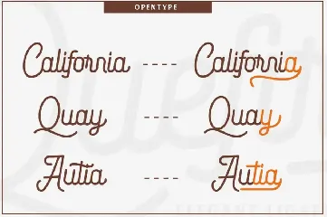 Quefira - Monoline Script Font