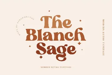 Blanch Sage font