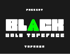 Black Bold Display Font